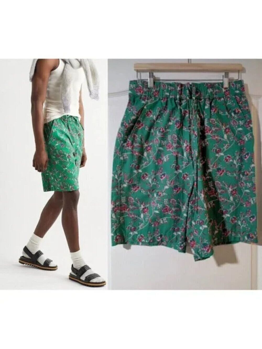 NWT Isabel Marant | Men's Vaiboh floral shorts